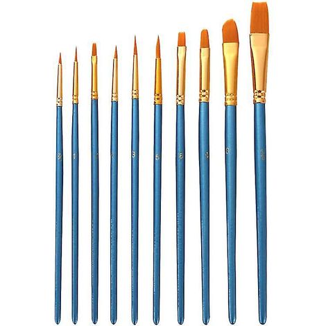 Die neuen 10 Nylon-Malpinsel