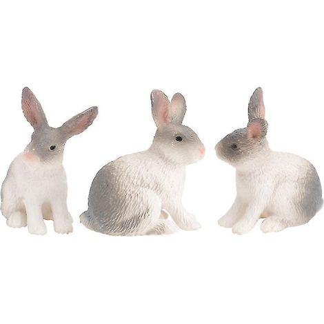 3 modèles de lapins simulés (1/3)
