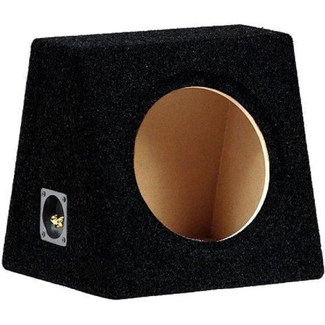 Caisson vide MDF 20l sub25 noir