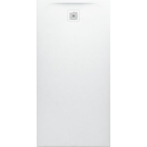 Receveur en Marbond extra plat 160x80 anti-dérapant sans vidage - Laufen - Blanc (1/3)