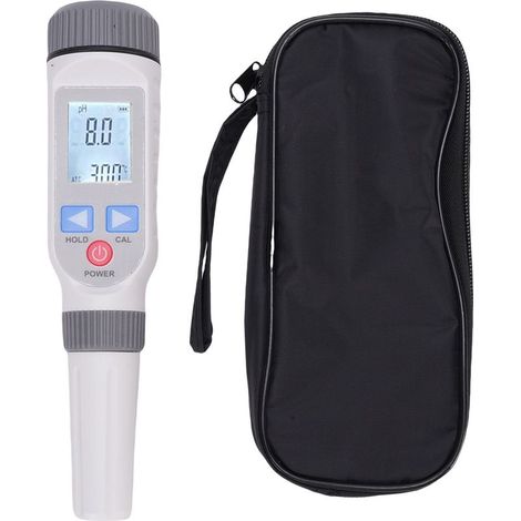 Testeur de PH numérique, plage 0-14, précision 0.1, écran LCD rétroéclairé noir et blanc, stylo de détection de la qualité de l'eau Portable.