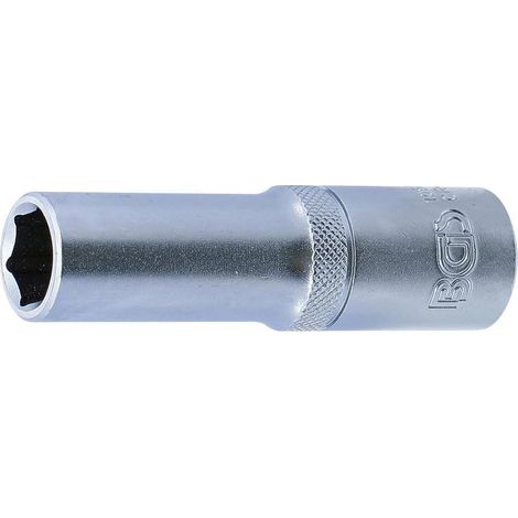 Douille pour Clé Six Pans Longue 12,5 mm (1/2) - 13 mm - Précision et Durabilité, Chrome-Vanadium - D-Work