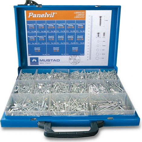 vis panelvit coffret metalliqu
