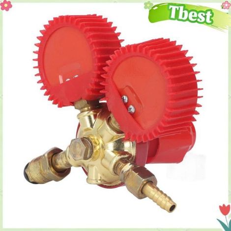 Jauge de réservoir manomètre de gaz GPL avec cadran à code couleur pour l'électronique de soudage et de avec manchon en (1/4)