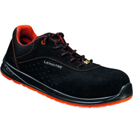 Scarpe di sicurezza basse ESD BLACKTRIGGER S1P ESD SRC Nero/Arancione 44 (1/2)