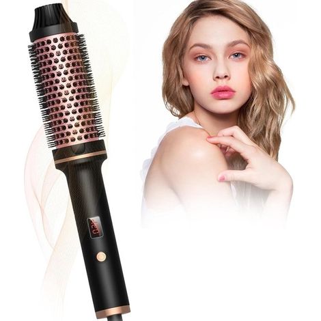 Spazzola asciugacapelli 3 in 1,spazzola termica da 38 mm,Spazzola ad aria calda da salone,Asciugacapelli agli ioni per capelli danneggiati (1/5)