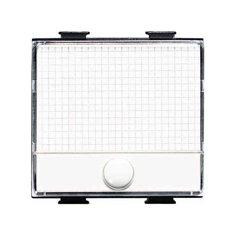 Bouton poussoir 1P NO 10A 250V avec nom de la table plaque Matix AM5008