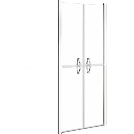 Maison Exclusive - Puerta de ducha transparente ESG 91x190 cm