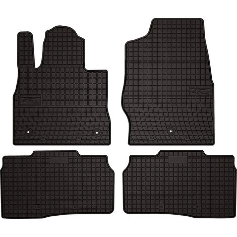 Tapis de sol en caoutchouc pour : Ford Explorer MK6 ST-Line pick-up (2019-) - noirs, sur mesure (1/5)