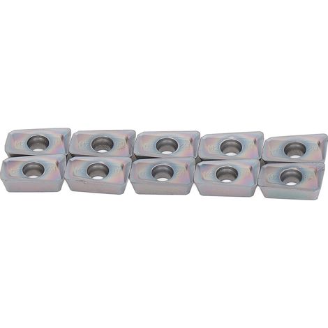10 plaquettes de tournage de haute précision en carbure revêtu pour tours CNC et fraisage, outils de serrage (1/5)
