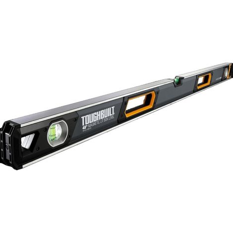 ToughBuilt TB-H2-L-M120-LH-M Magnetic 48"" / 120cm Lit Box Spirit Level LED Vials