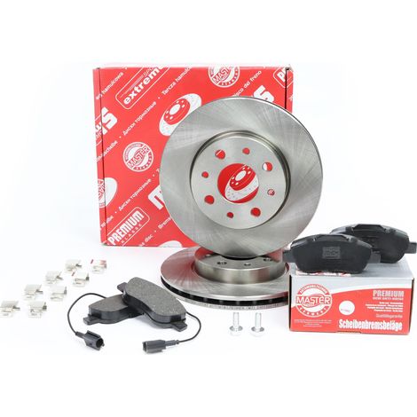 Dischi e pastiglie freno anteriori per Ford KA (RU8) Fiat 500, 500 C, Panda (1/5)