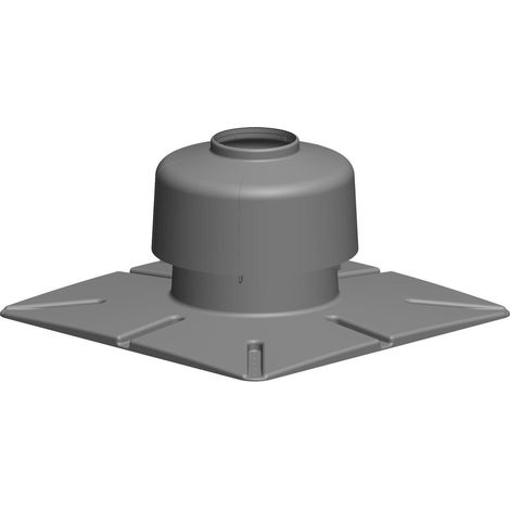 Ensemble de sortie PolyTop Atec en plastique DN 80