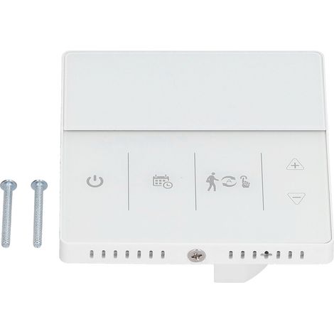 Programmierbarer Smart-Thermostat mit 10K-Sensor für Wandheizkessel, präzise Temperaturregelung und 3A-Anschluss, Weiß, 230 V (1/5)