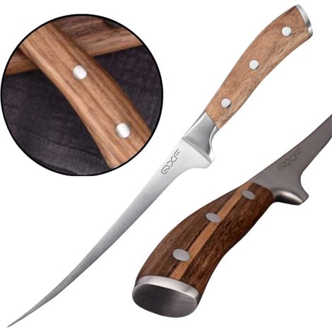 Japanisches Filetiermesser von Japanknife, Stahl, 18,3 cm