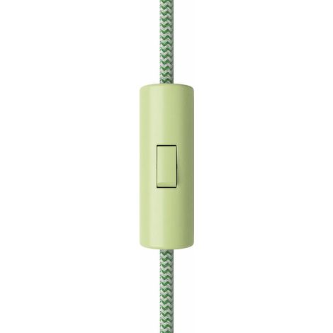 Interruptor creative cables 250V 7A dorado cilíndrico