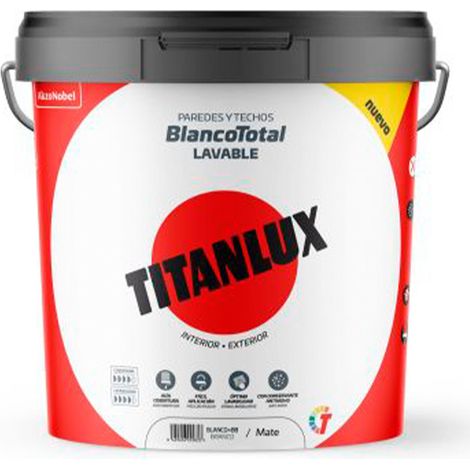 PINTURA PLASTICA BLANCO TOTAL