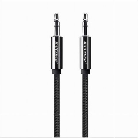 TRADE SHOP - Cavo Audio Stereo 3 Mt Doppio Jack Aux 3,5 Mm Prolunga Per Smartphone Aux2-mm02 -