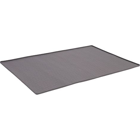 Tapis litière chat silicone épais, multifonction, imperméable, facile à nettoyer, pour repas chat (1/5)