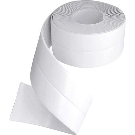 Allecto Plus – Wasserdichtes Klebeband für Küche und Bad – Dichtungsband zum Abdichten – Feuchtigkeitsbeständig – 3,2 m × 3,8 cm (1/5)