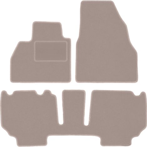Tapis en velours beige pour : Renault Kangoo II combivan (2013-) (1/5)