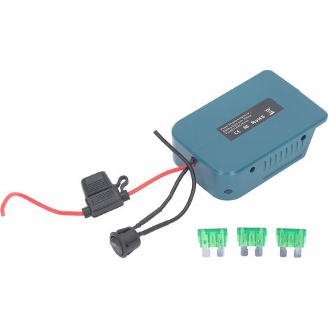Adaptateur de batterie, fil de calibre 14, fusible 30A, outil de conversion de puissance pour Lithium 40V (1/5)