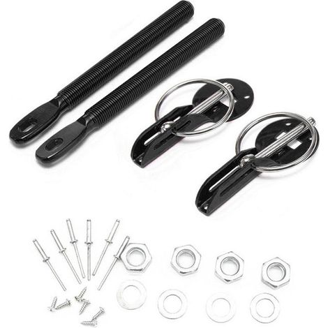 Clip per cofano, clip per cofano auto, clip Ot, clip Ot per auto, blocco Ot Ot Ot, kit di blocco Uchon universale Ot Ot per auto da corsa (ºúɫ)