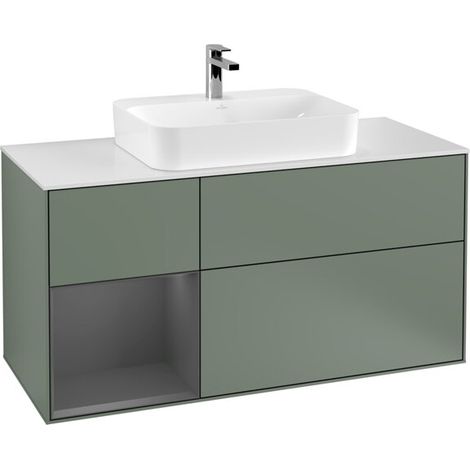 Villeroy & Boch G411GKGM Meuble sous-lavabo Finion G41 (1/2)