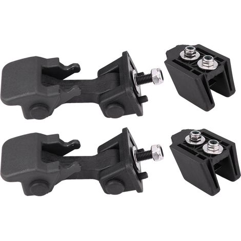 Motorhaubenverriegelung mit Halterung und Sicherheitsmechanismus für Jeep Wrangler TJ 1997–2006, Paar (1/5)