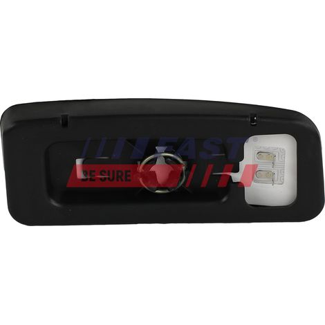 Miroir de courtoisie FT88610, verre chauffant en bas à droite