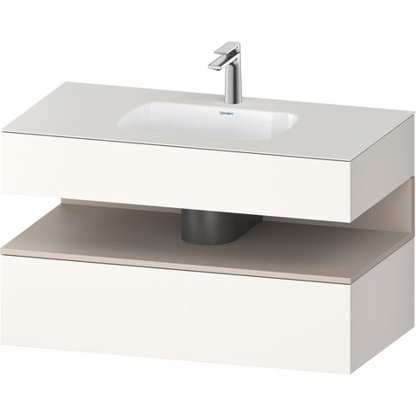 Duravit Collection One lavabo à encastrer avec meuble sous-vasque (1/2)