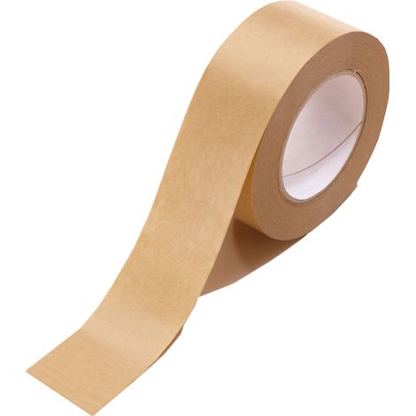 Mottez – Rouleau adhésif en papier Kraft 48mm – B982V – Longueur 100m – Épaisseur 50 microns – Pour emballage et bricolage écologique (1/2)