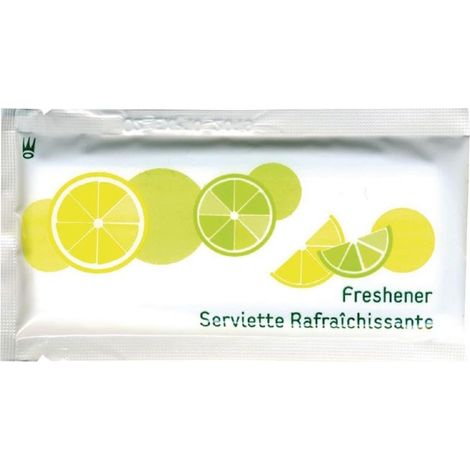 Serviettes rafraîchissantes (lot de 500) - 110 x 185 x 60 mm - EGREEN (1/2)