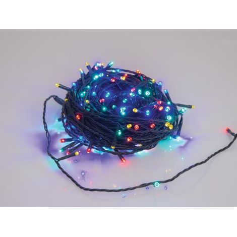 Novalight Led - 24 M - 160 Lampadine Multicolori - Filo Verde