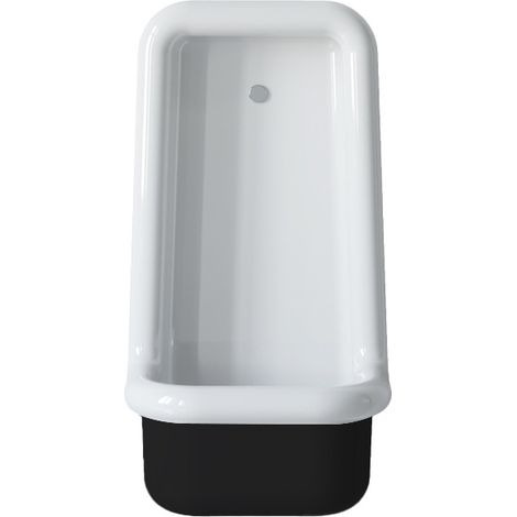 Urinario de estilo retro - True Colors Lite - Negro mate (1/5)