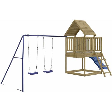 Outdoor Playset Impregnated Wood Pine vidaXL