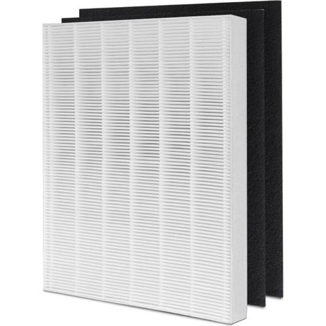 Filtre de Rechange HEPA et Charbon Compatible Purificateur d'Air Coway AP-1512HH Pièce 3304899 (1/4)
