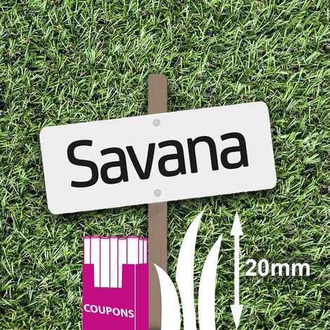 Gazon Synthétique Savana 20mm Aspect Naturel, Entretien Minimal - Smartgreen