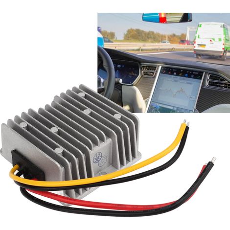 Régulateur de tension automatique buck-boost CC 8V-40V à 13,8V 10A 138W pour voiturettes de golf, voiturettes de club et éclairages LED. (1/5)