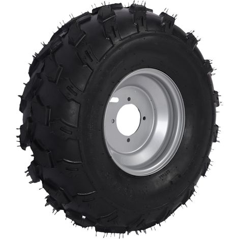Pneu 19x7-8 8 pouces, motif en forme de lame, antidérapant, antidéflagrant, Tubeless avant avec moyeu pour ATV UTV Go Kart (1/5)