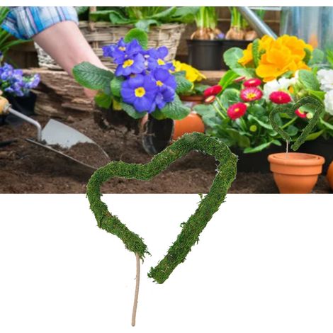Tuteur Naturel en Moss Bendable pour Monstera 123cm Kit avec Sisal Pot 1 Pôle + 1 Corde (1/5)