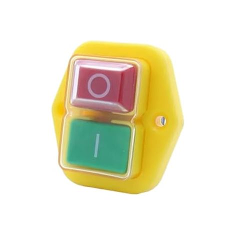 Interrupteurs à bouton-poussoir électromagnétiques étanches KJD17B à 4 broches, 16 A, 220-240 V pour outils électriques