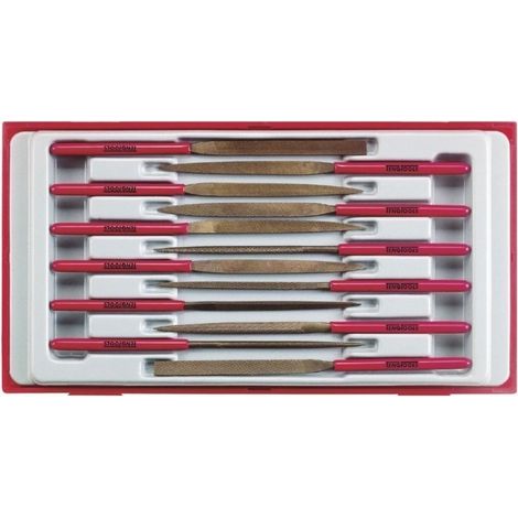 Juego de limas de aguja de 12 piezas TENGTOOLS  TTNF12