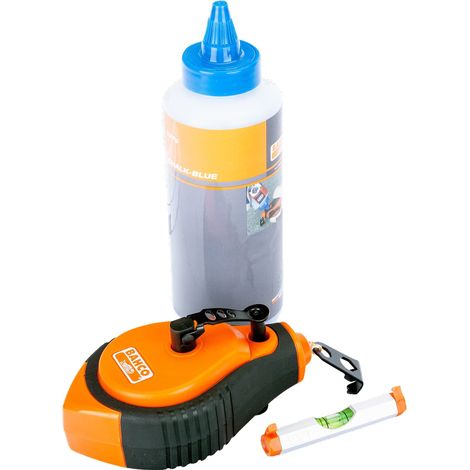 Blue Chalk Chalk Line & Line Level Set (1/3)