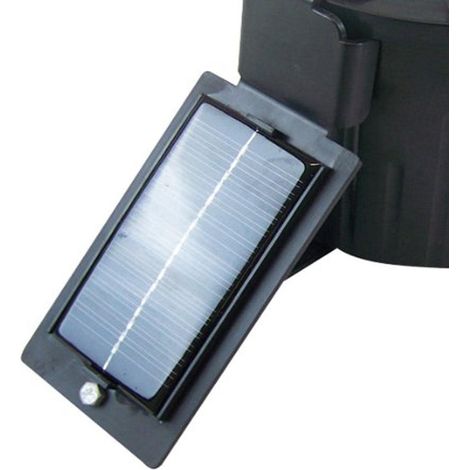 Berger + Schröter, Pannello Solare per Alimentatore Animali Digitale, Nero (Schwarz), Taglia Unica