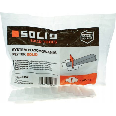 CLIP A CUNEO RIGIDO 50 PEZZI