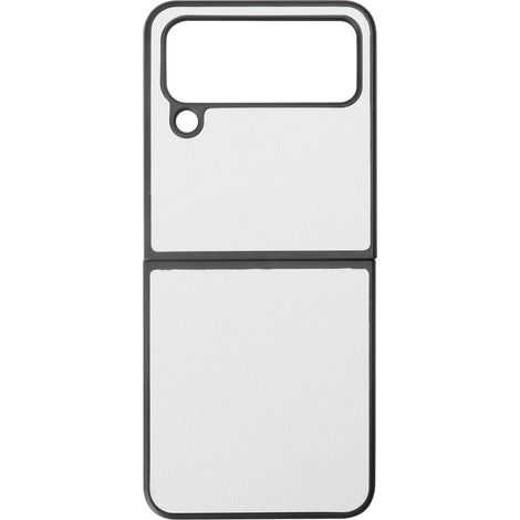 Étui en cuir blanc pour téléphone pliable, antichoc, résistant aux rayures et à la poussière, coque de protection amortissante (1/5)
