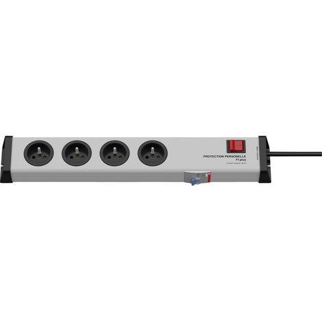 Ehmann 0221X02042301 Steckdosenleiste grau 4 Steckdosen 16A (1/3)