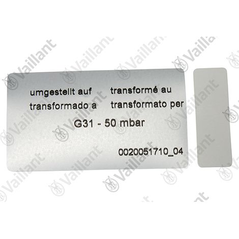 VAILLANT Umstellsatz, H-P (DE/AT) VC 196/3-5 u.w. Vaillant-Nr. , 0020253189