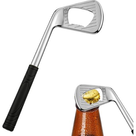 Beer Bottle Opener, Golf Beer Bottle Opener in Zinc Alloy - Home Bar Decoration, Gift and Collectible Accessory for Golf Enthusiasts, for Birthdays, Christmas and Parties (1/5)